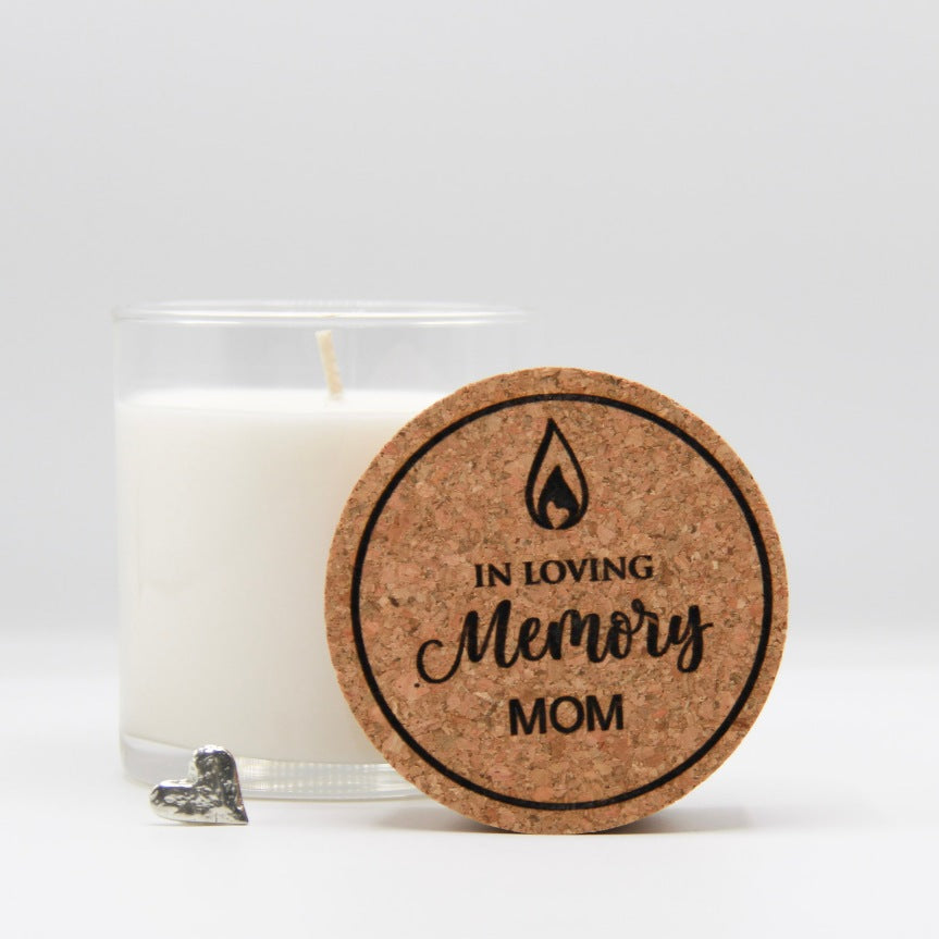 In Loving Memory Mom Candle